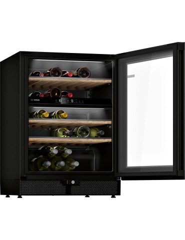 Haier HWS77GDAU1 - Cantinetta Vino con Compressore, 77 Bottiglia